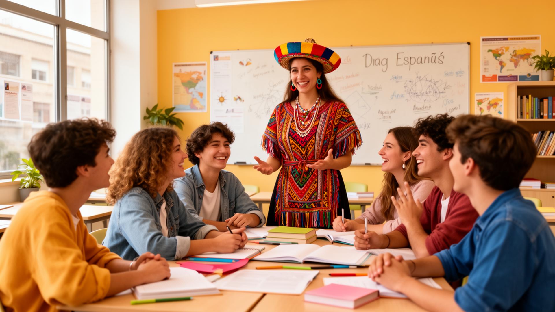 Curso dinámico de español en grupo en Quebec